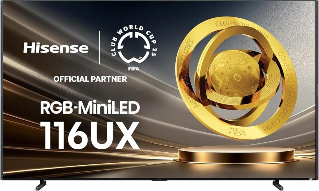 Hisense 116UX TriChroma Mini-LED TV: The Future of Color and Brightness on a Massive Scale 2 TriChroma Mini-LED