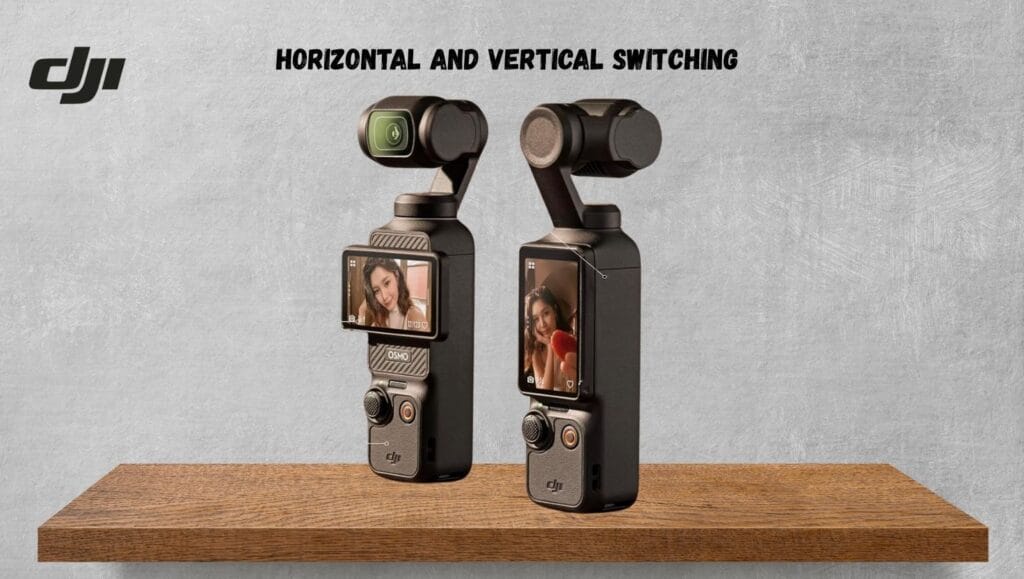 Why Creators Are Switching to DJI Osmo Pocket 3 Creator Combo in 2025 4 DJI Osmo Pocket 3 Creator Combo Screen Switching Feature