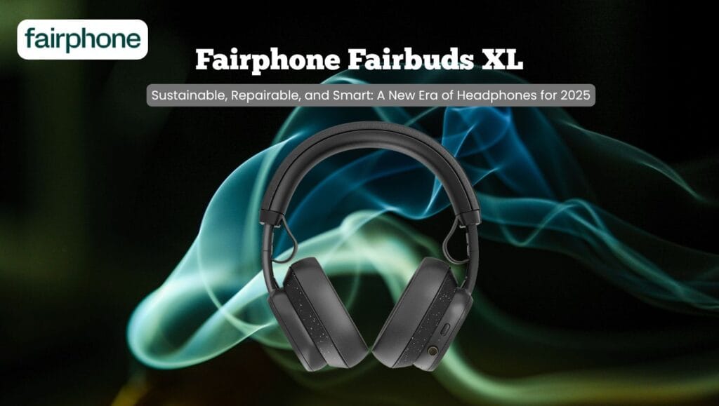 Fairphone Fairbuds XL Sustainable, Repairable, and Smart A New Era of Headphones for 2025