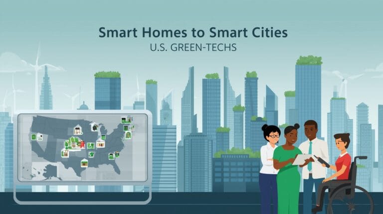From Smart Homes to Smart Cities: U.S. Green-Tech Initiatives